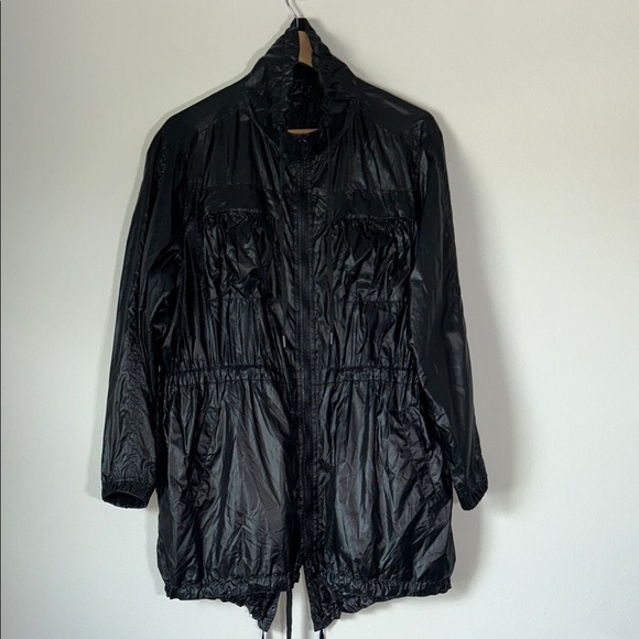 Blank NYC Shiny Black Utility Jacket - Picture 3 of 13